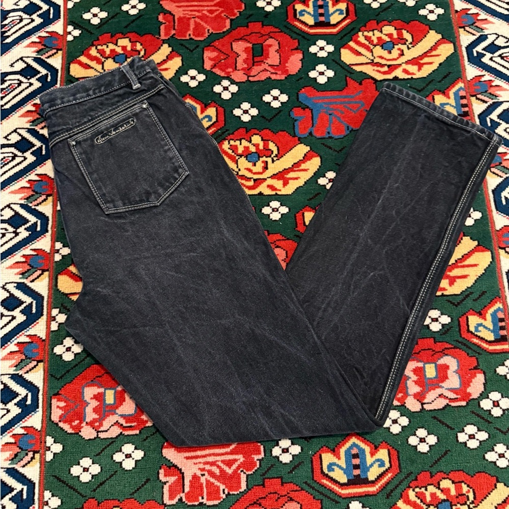 80s Vintage Designer Jeans | High Waist | Size 14